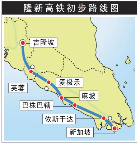 马来西亚第二家园:吉隆坡新加坡高铁中国承建欧日价格太高